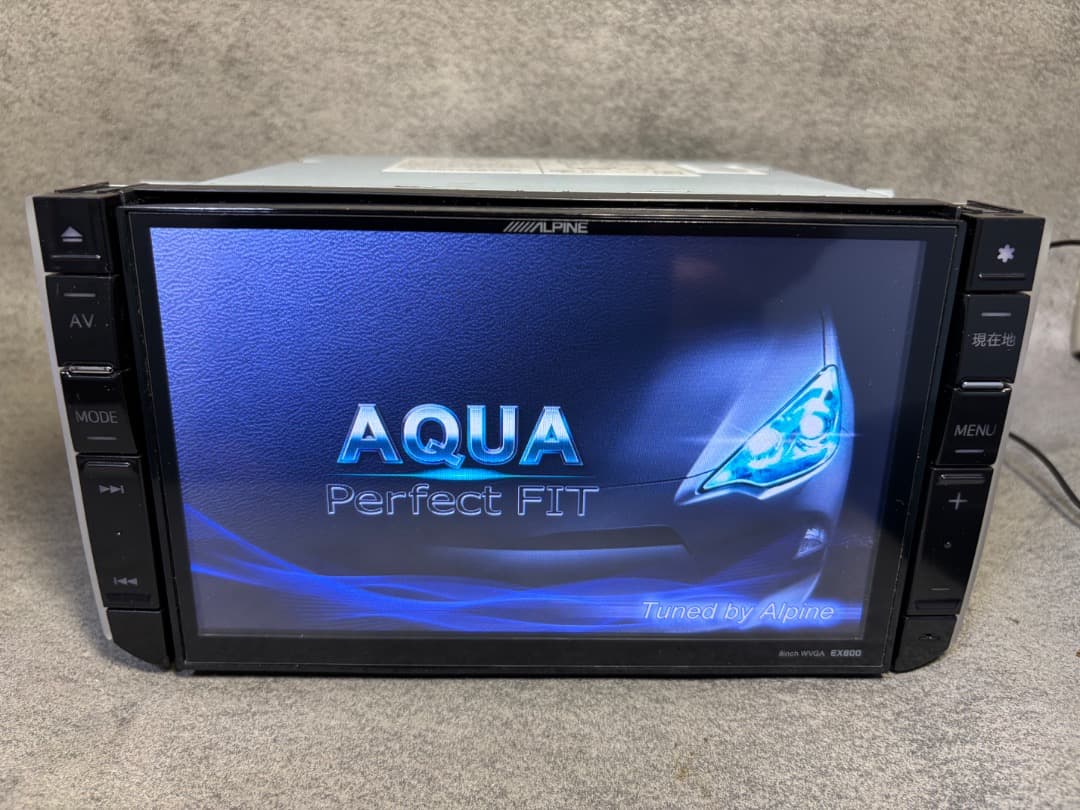 アルパイン EX800 地図データ 2014 9インチ