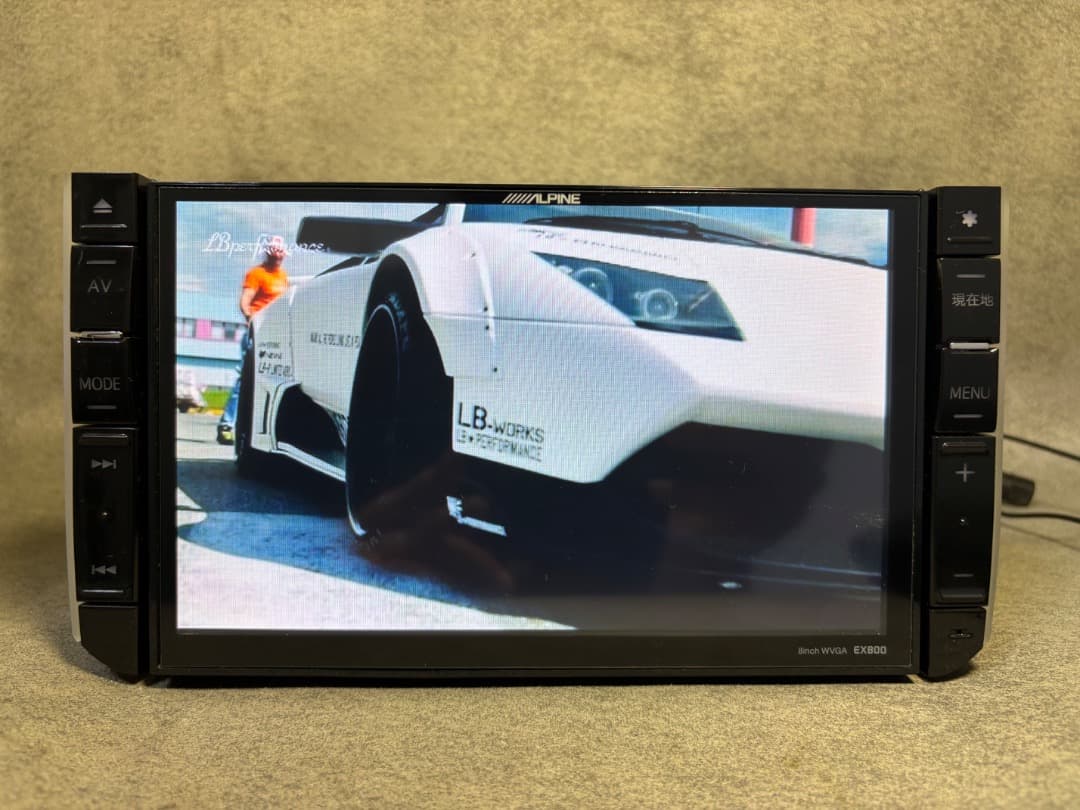 アルパイン EX800 地図データ 2014 9インチ