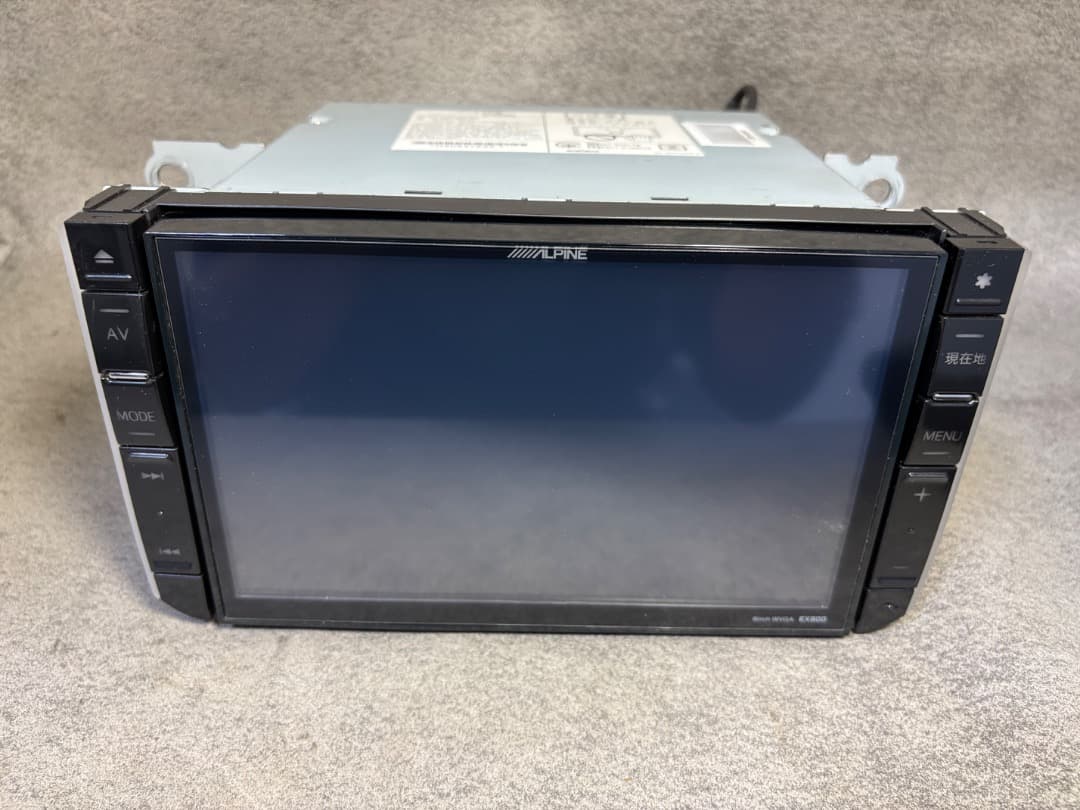 アルパイン EX800 地図データ 2014 9インチ