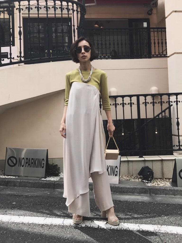 新品 Ameri OVER HIGH WAIST LIKE PANTS