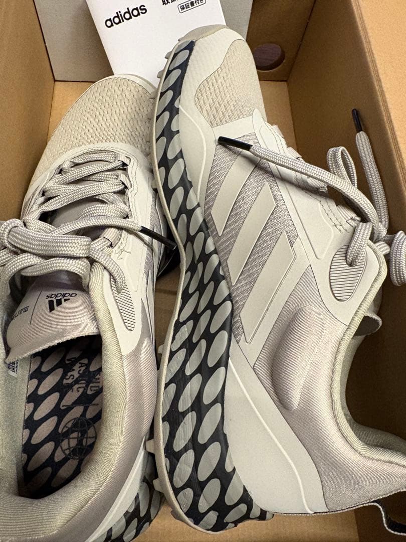 adidas ゴルフシューズ グレー　マリメッココラボ
