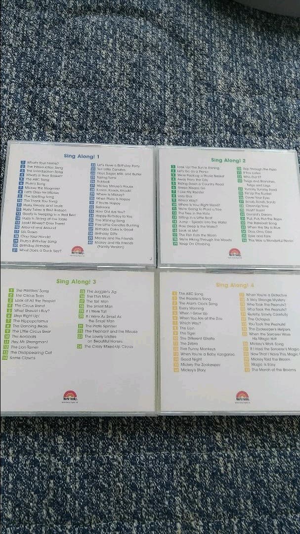 DWE シングアロング   Sing along 2019 最新版 CD