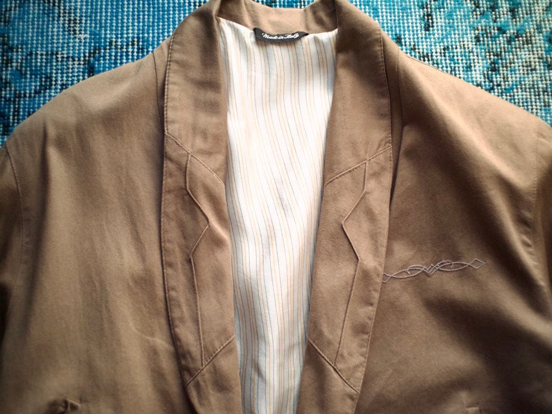 ジャケット・アウター 80s ITALY cropped design cotton jacket