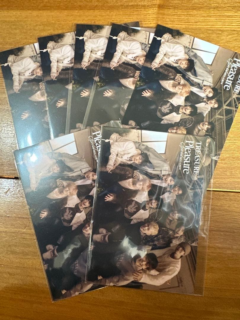 TREASURE PLEASURE シリアル付きポストカード未使用