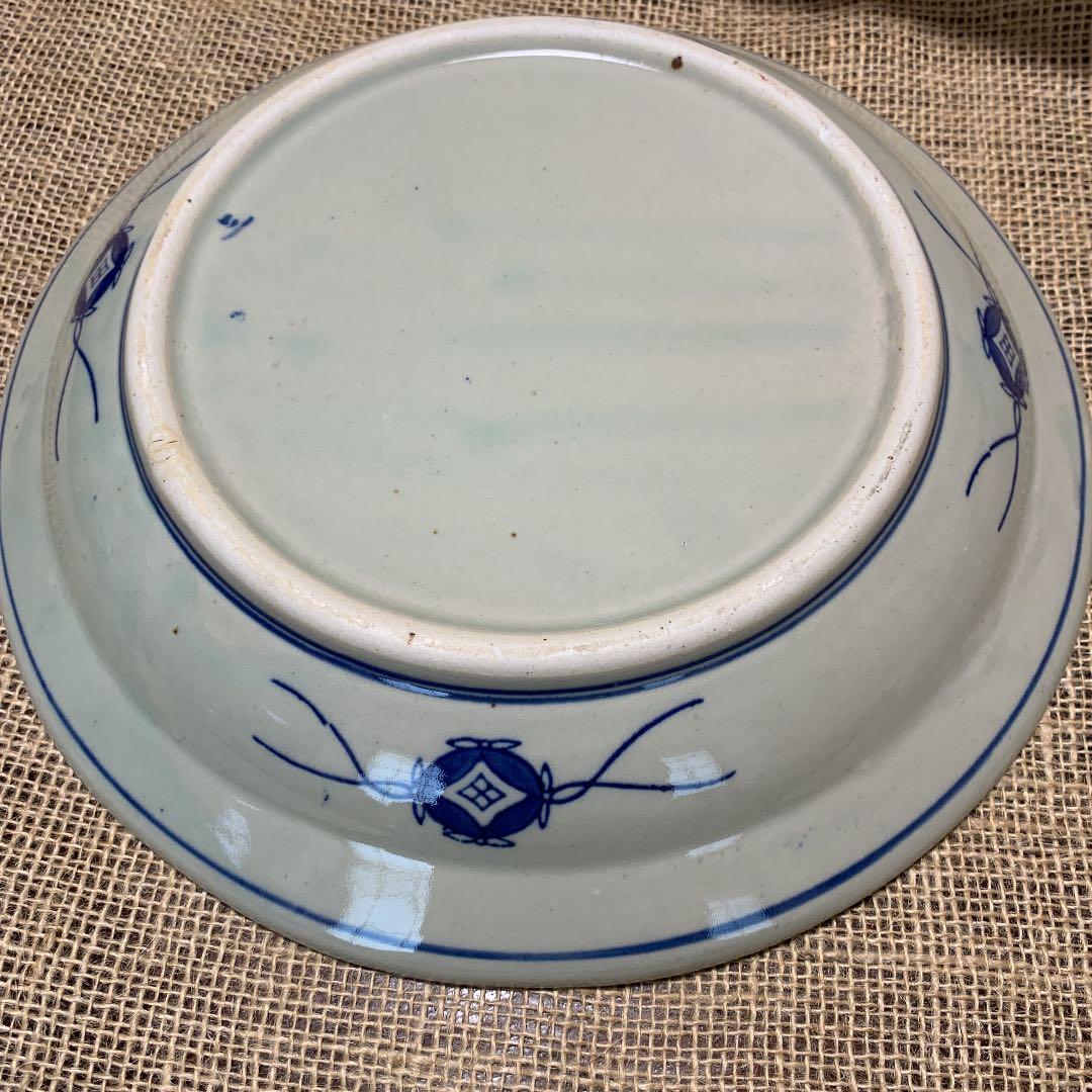 SALE‼︎ 地図皿 染付 日本地図 陶磁器 約31㎝