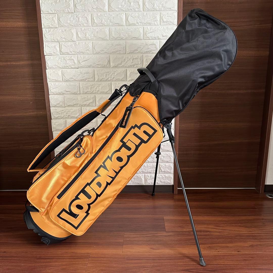 美品 ラウドマウス スタンドキャディバッグ 8.5型 軽量 LM-CB0019