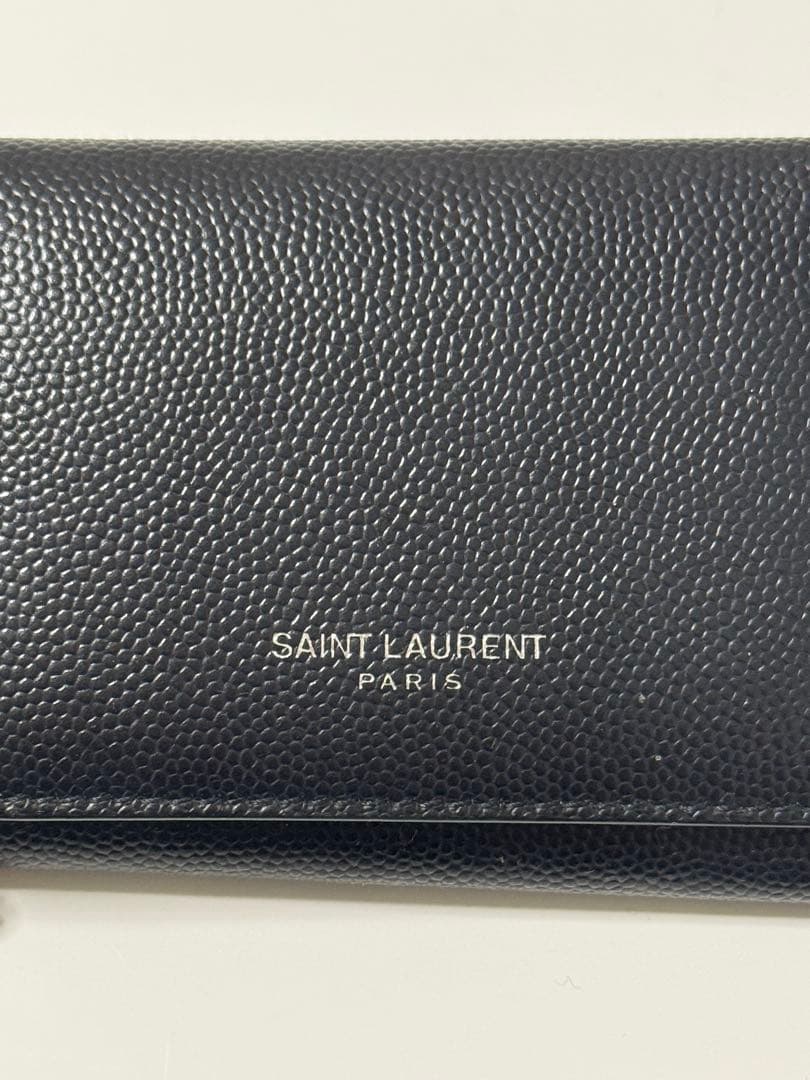 SAINT LAURENT キーケース　ブラック　レザー