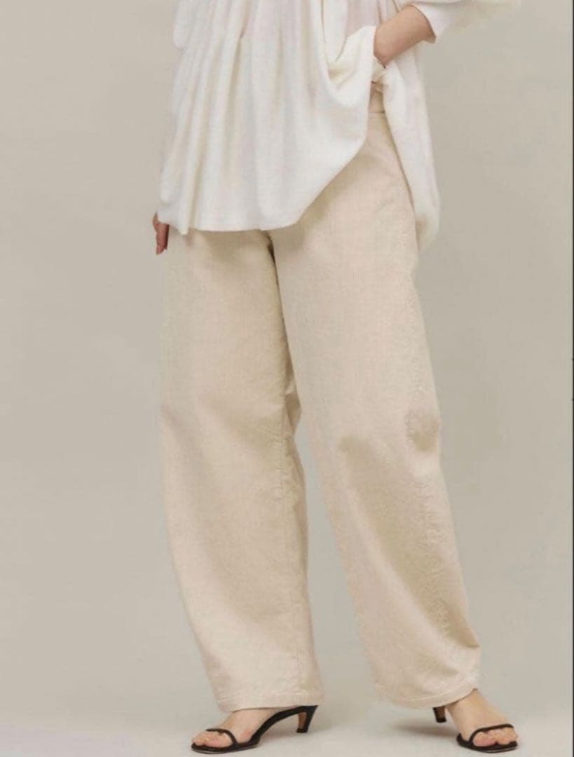 24AW Curensology ＜&RC＞コーデュロイカーヴィーパンツ S