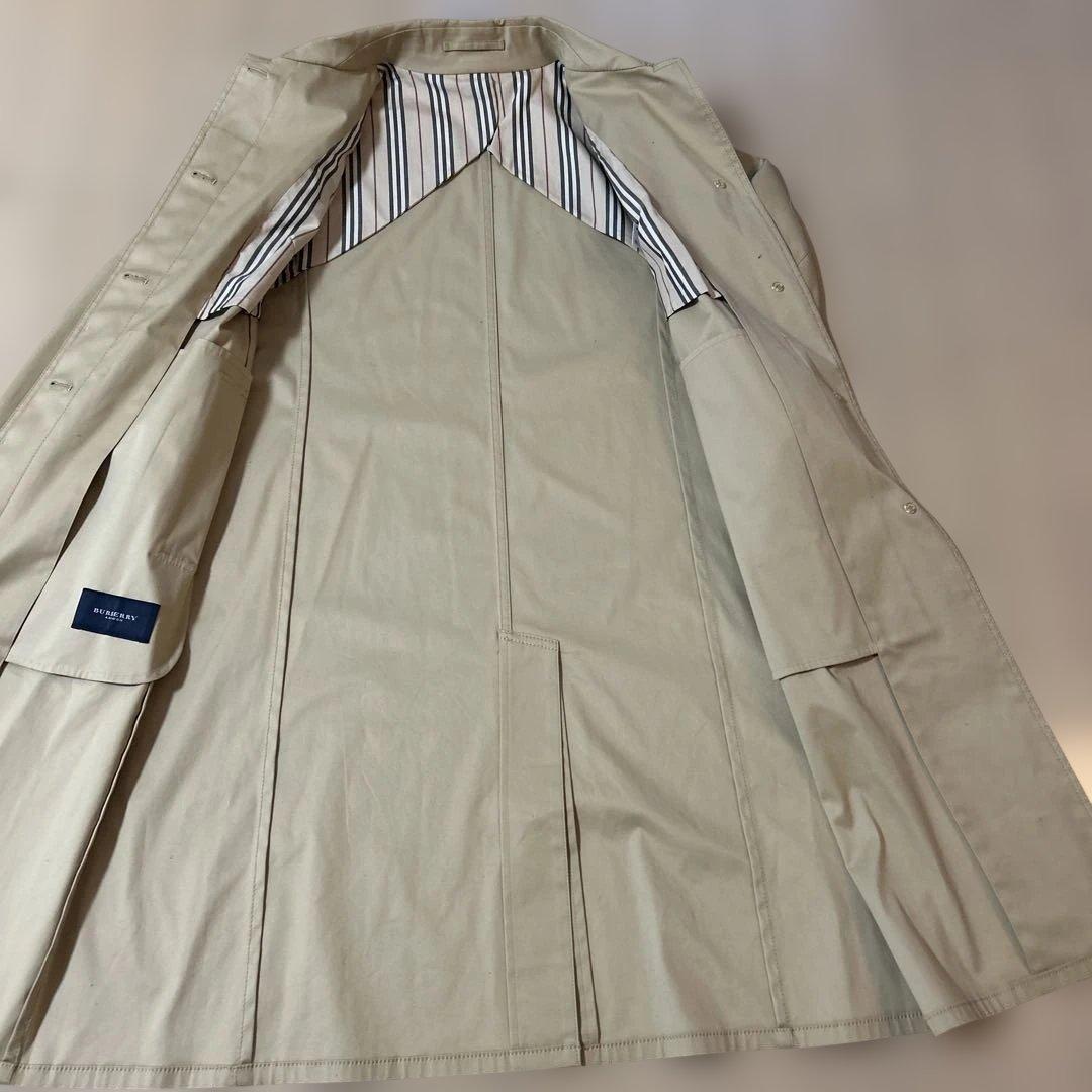 Burberry ベージュ トレンチコート ストライプ袖
