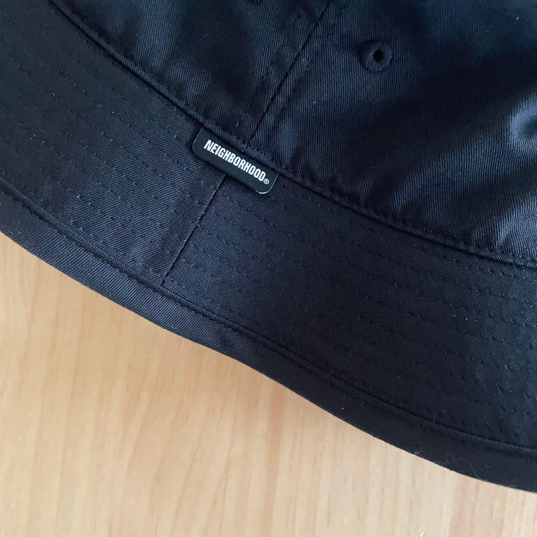 [美品]NEIGHBORHOOD FUTURA BACKET HAT 黒ブラック