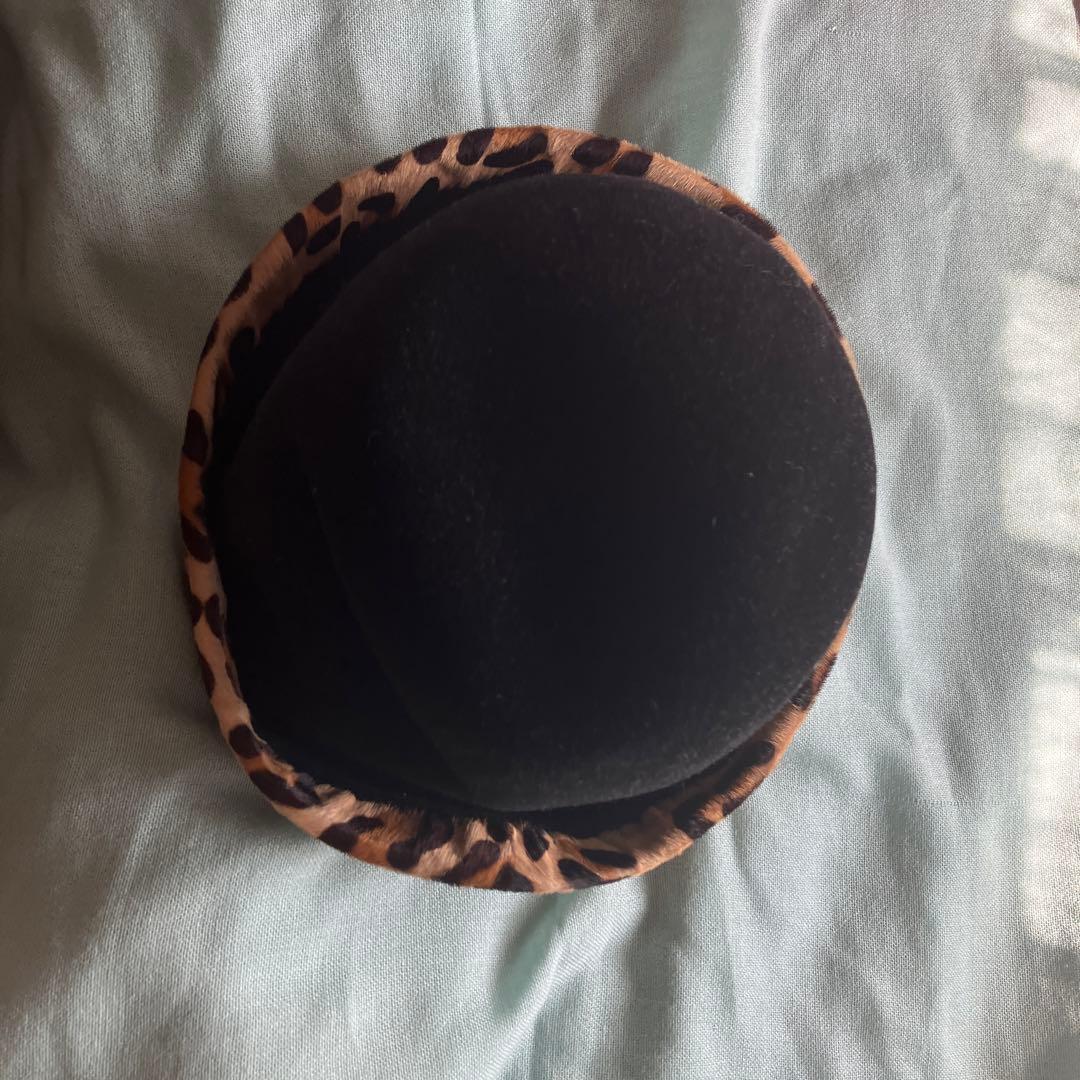 Lenore Marshall レディース帽子　レオパード柄