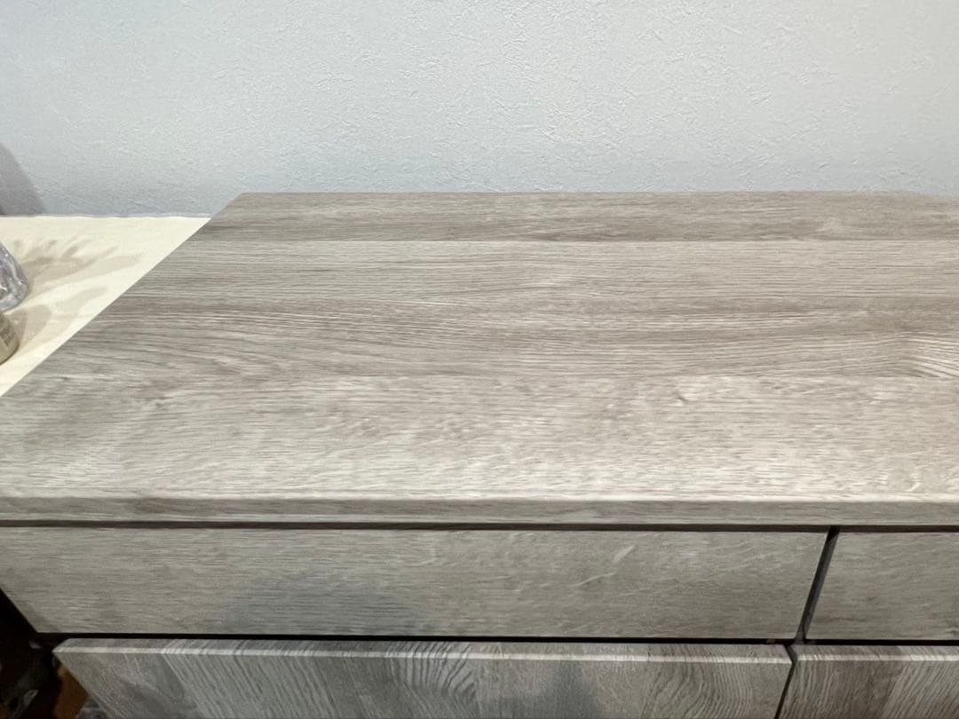 ISSEIKI 幅140 高さ76 奥行40 サイドボード キャビネット グレー