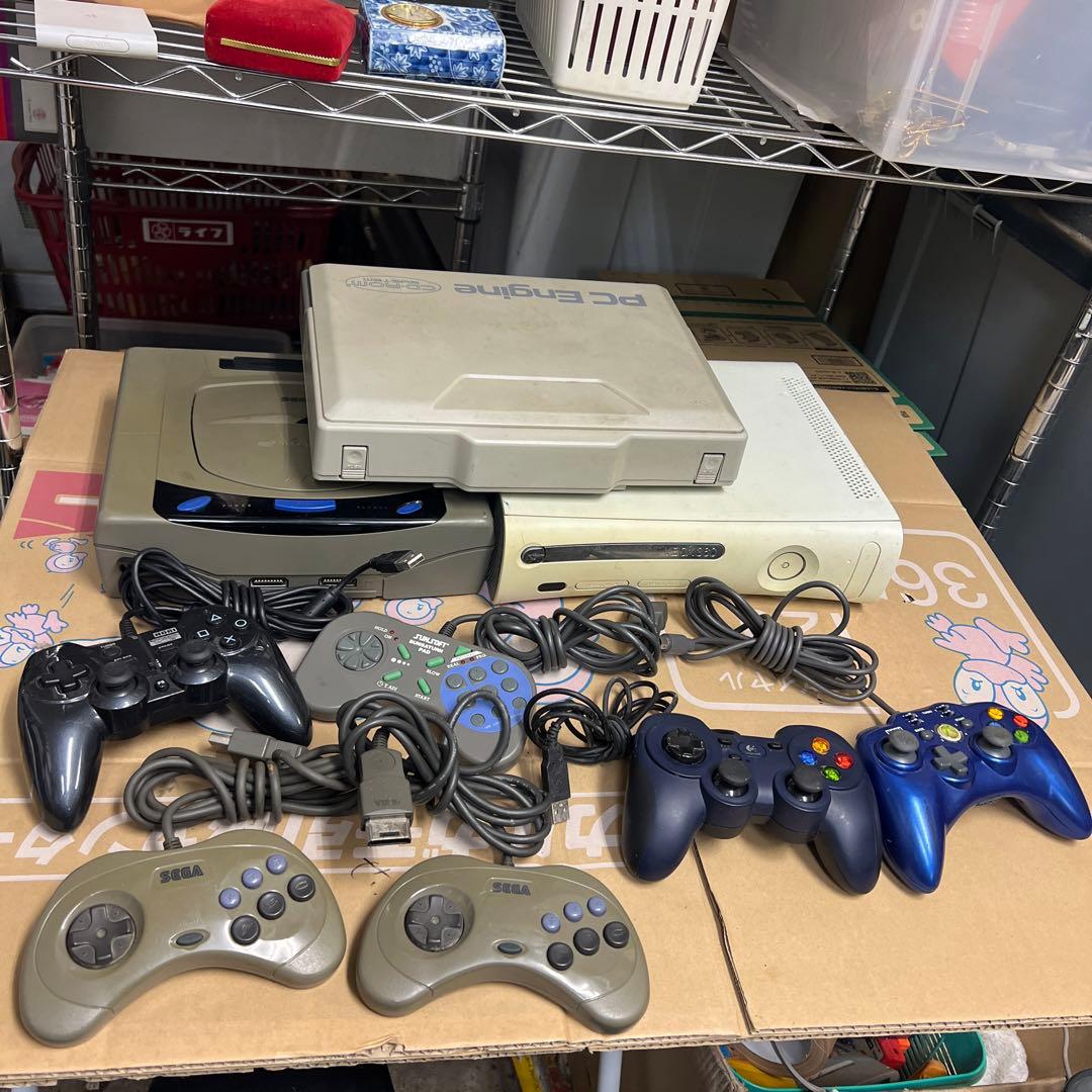 ゲーム機コントローラー　ソフトまとめ売り　 ジャンク品