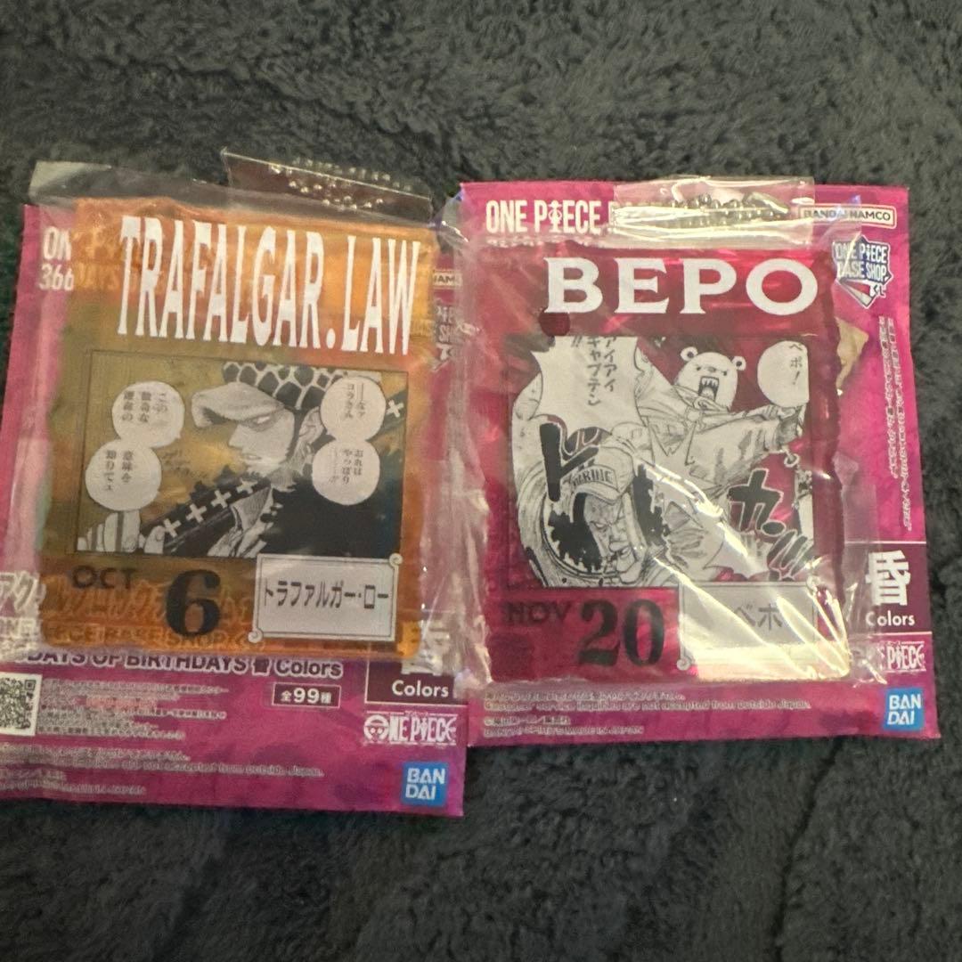 ONE PIECE ベースショップ　アクリルブロックチャーム