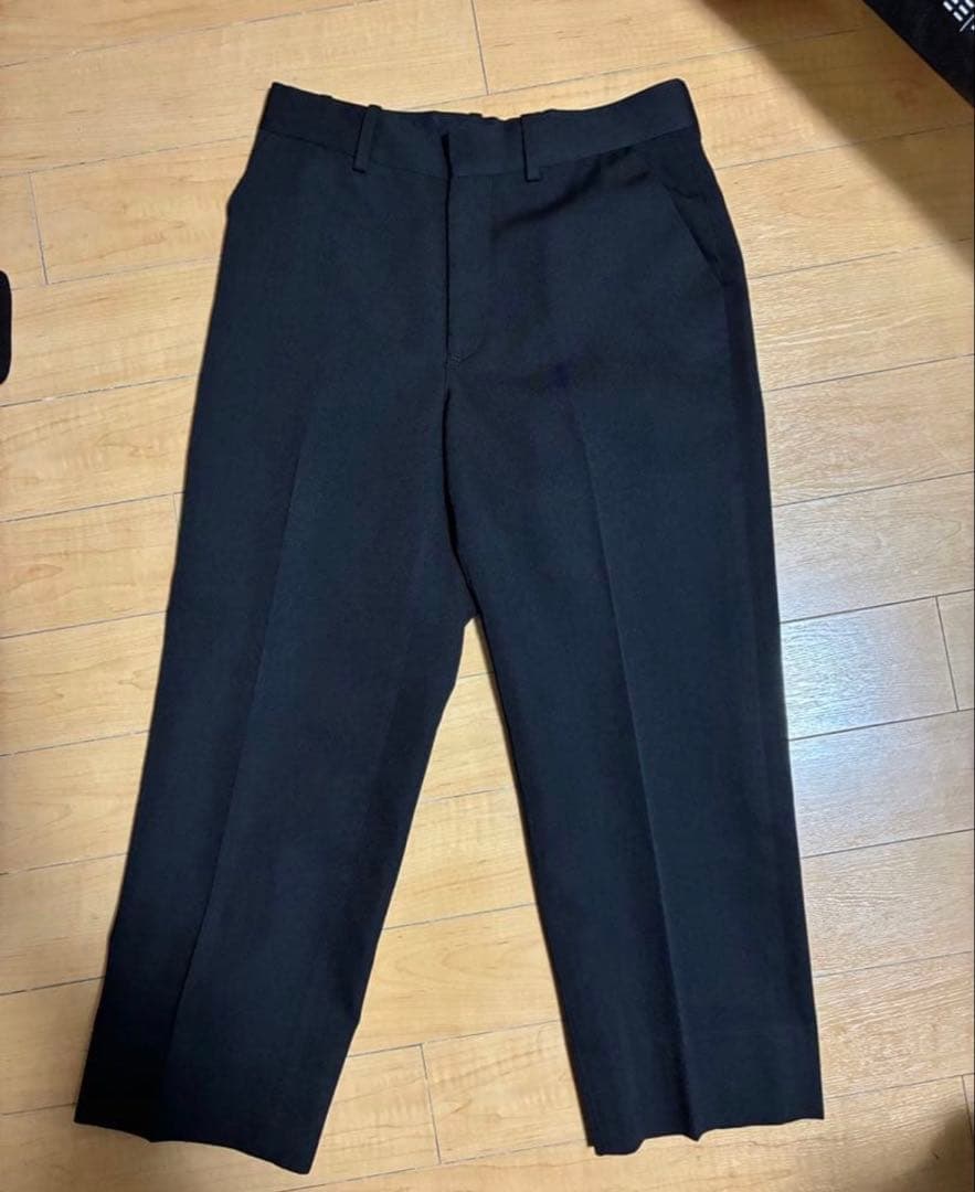 AUTRALEE 黒スラックス 2タック