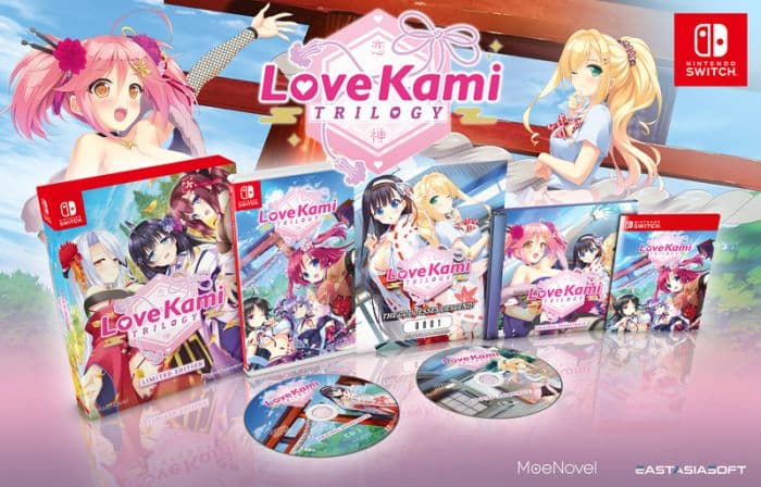 海外版スイッチソフト　LoveKami TRILOGY 限定版