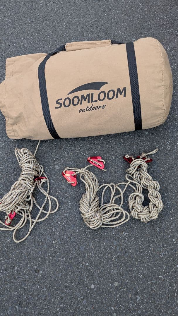 【美品】soomloomタープAdranus 4.5x5.8