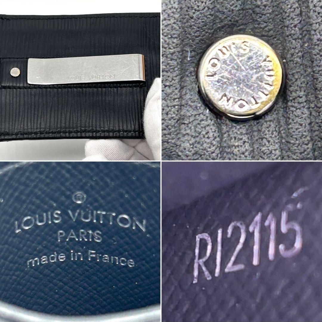 ルイヴィトン　エピ ポルトカルトパンス　ブラック　カードケース　マネークリップ