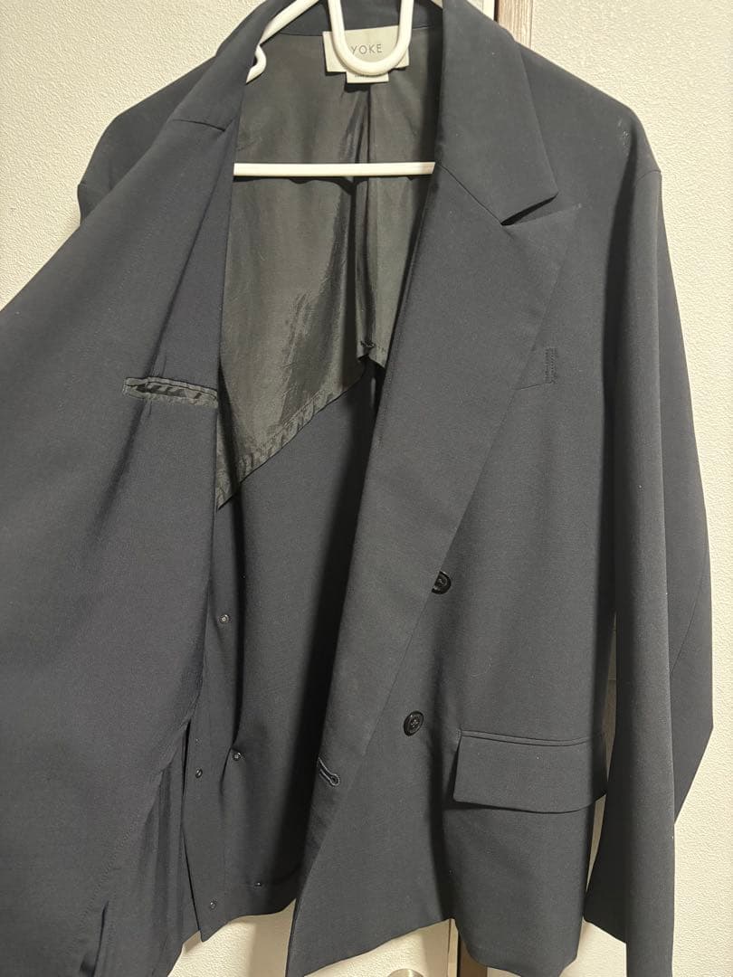 yoke 22ss ダブルジャケット