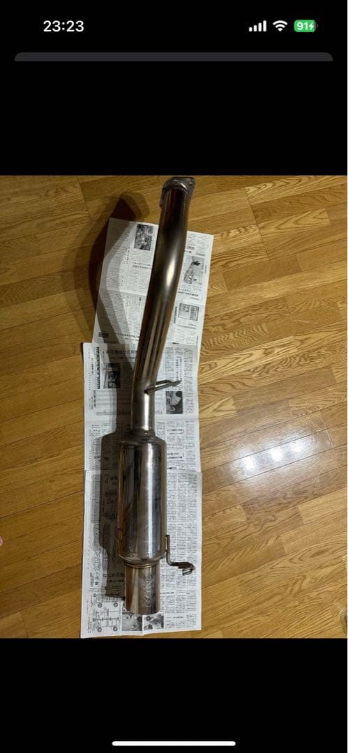 クレスタ マークⅡ チェイサー　jzx100 砲弾マフラー