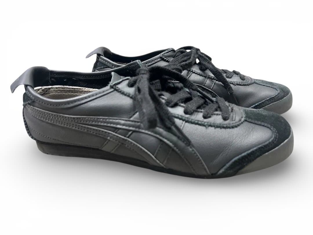 極美品☆オニツカタイガー Mexico 66 ブラック　25cm ユニセックス☆