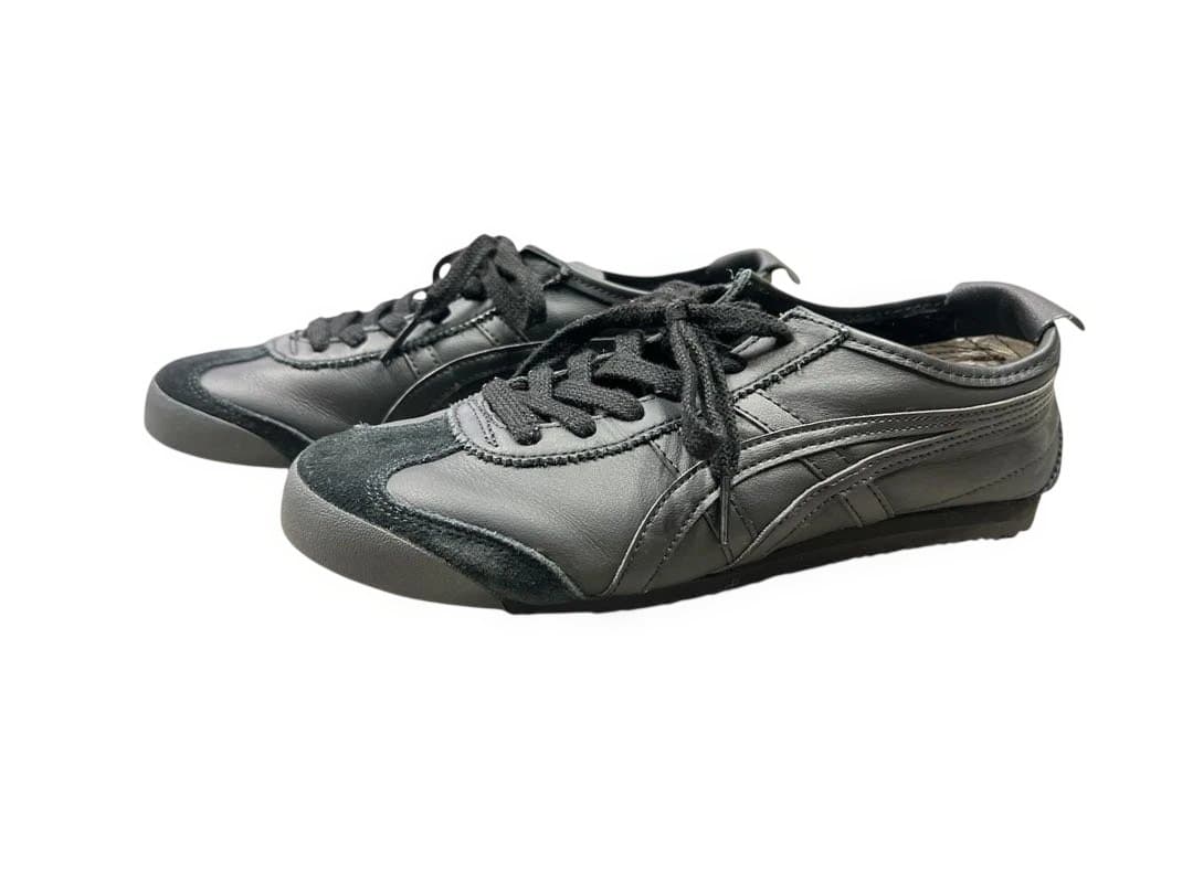 極美品☆オニツカタイガー Mexico 66 ブラック　25cm ユニセックス☆