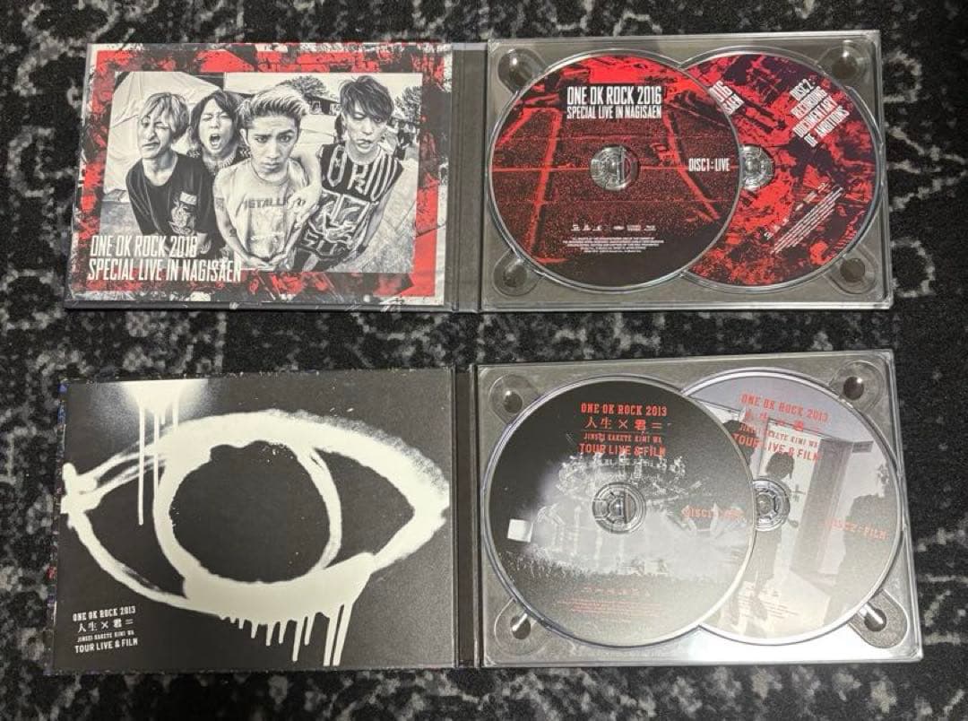 [特価] ONE OK ROCK ライブDVD Blu-ray まとめ売り10点