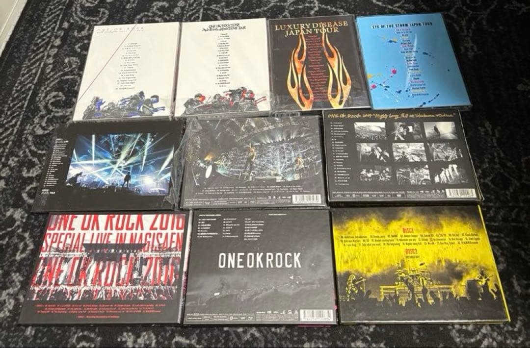[特価] ONE OK ROCK ライブDVD Blu-ray まとめ売り10点