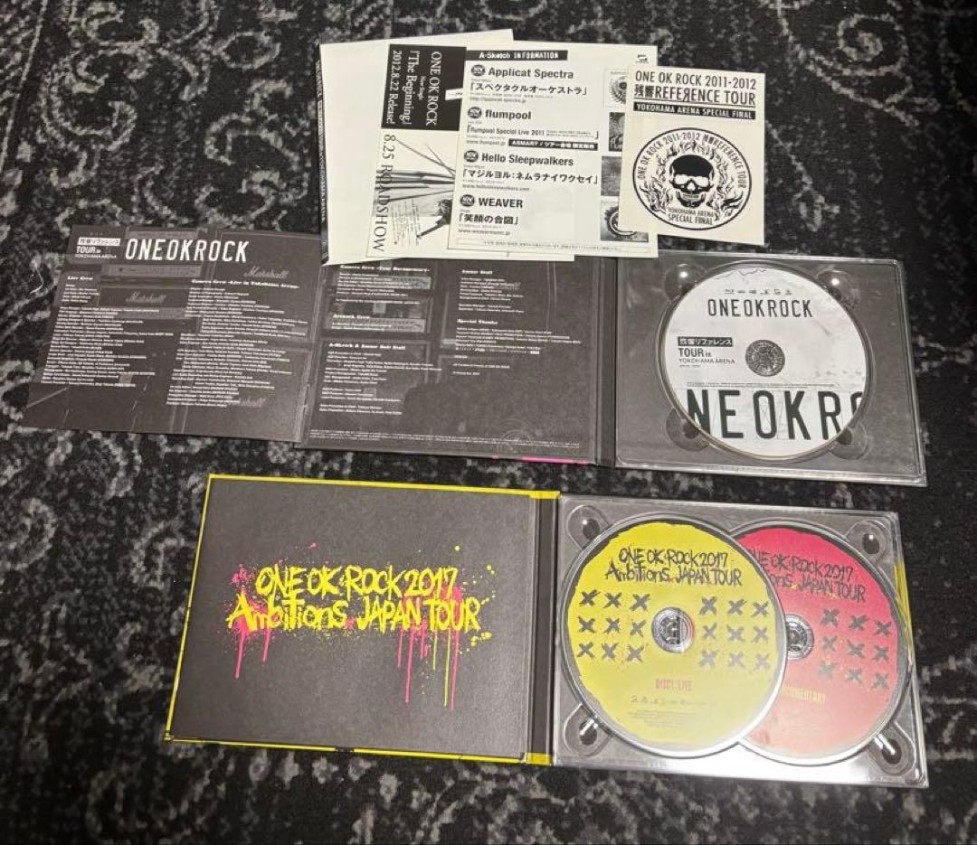 [特価] ONE OK ROCK ライブDVD Blu-ray まとめ売り10点