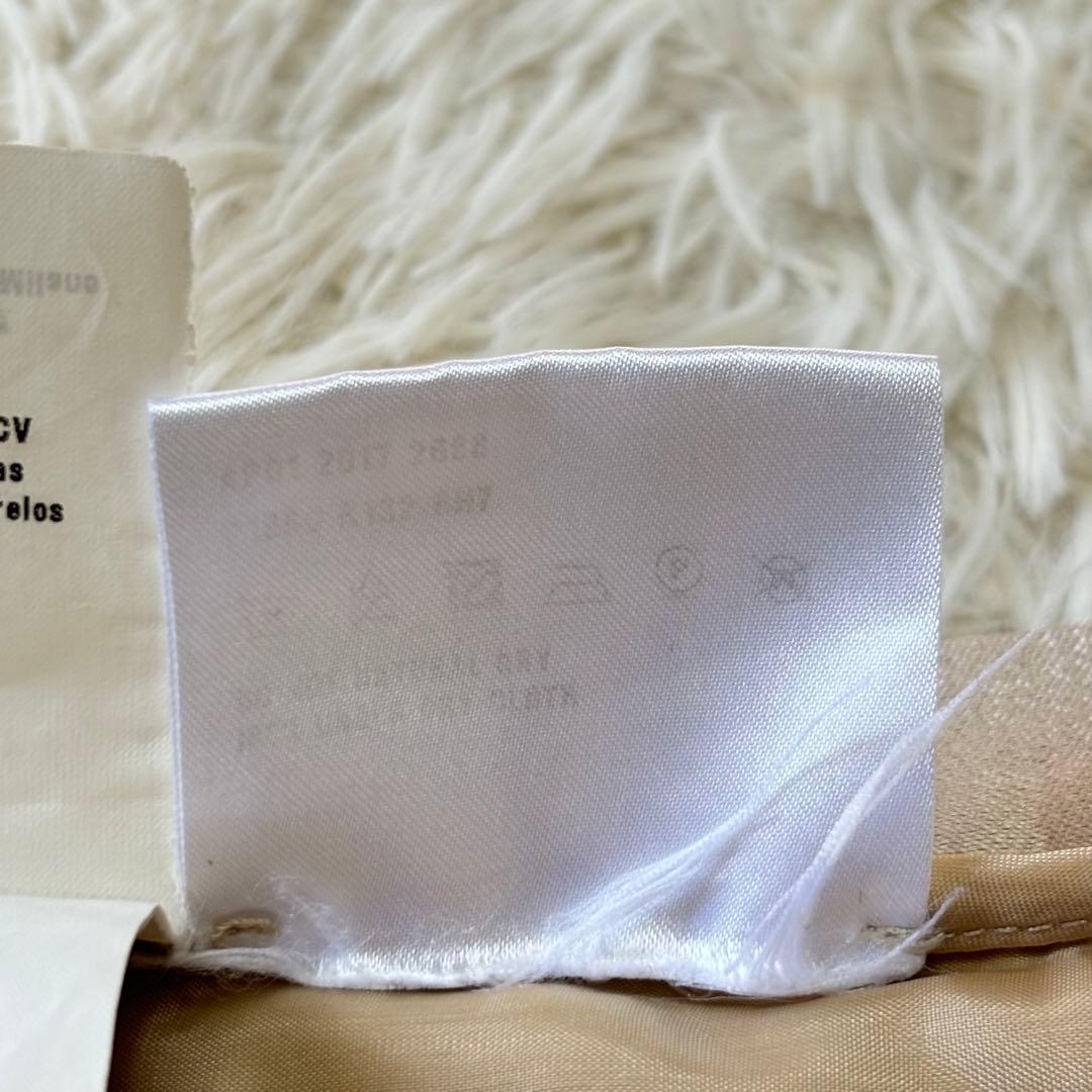 PRADA シルク混　ミニ　フレアスカート　38