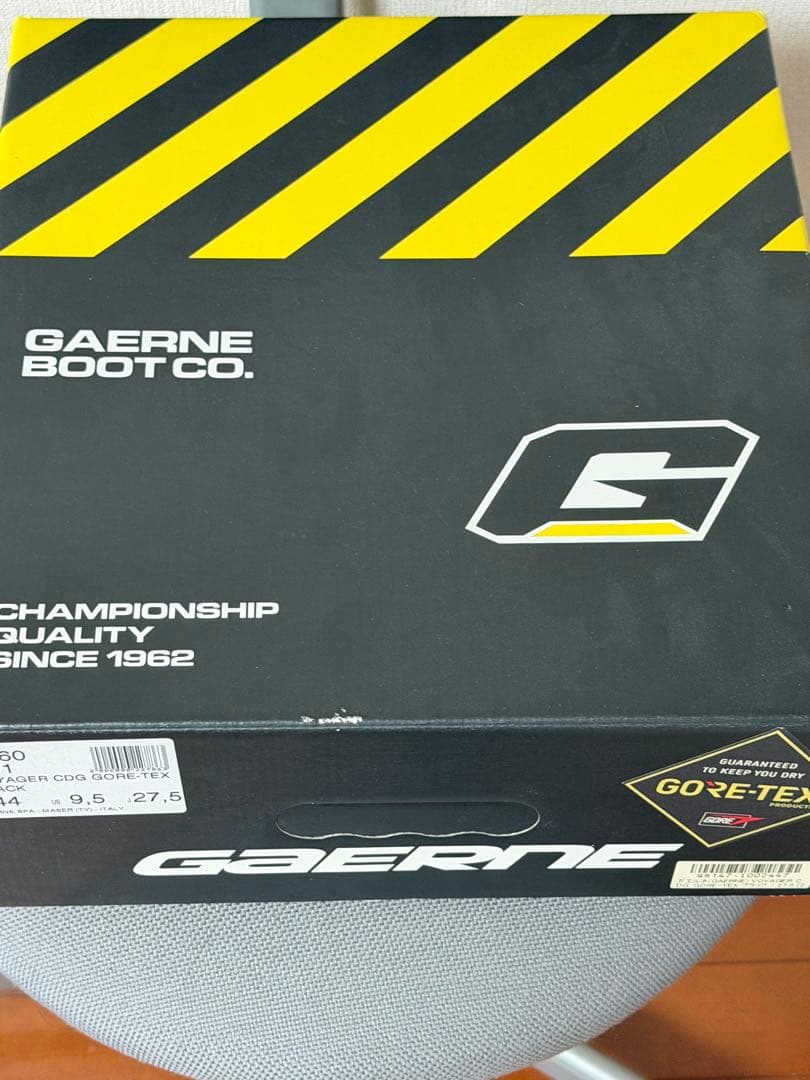 GAERNE(ガエルネ) VOYAGER(ボヤージャー) ブラック27.5cm