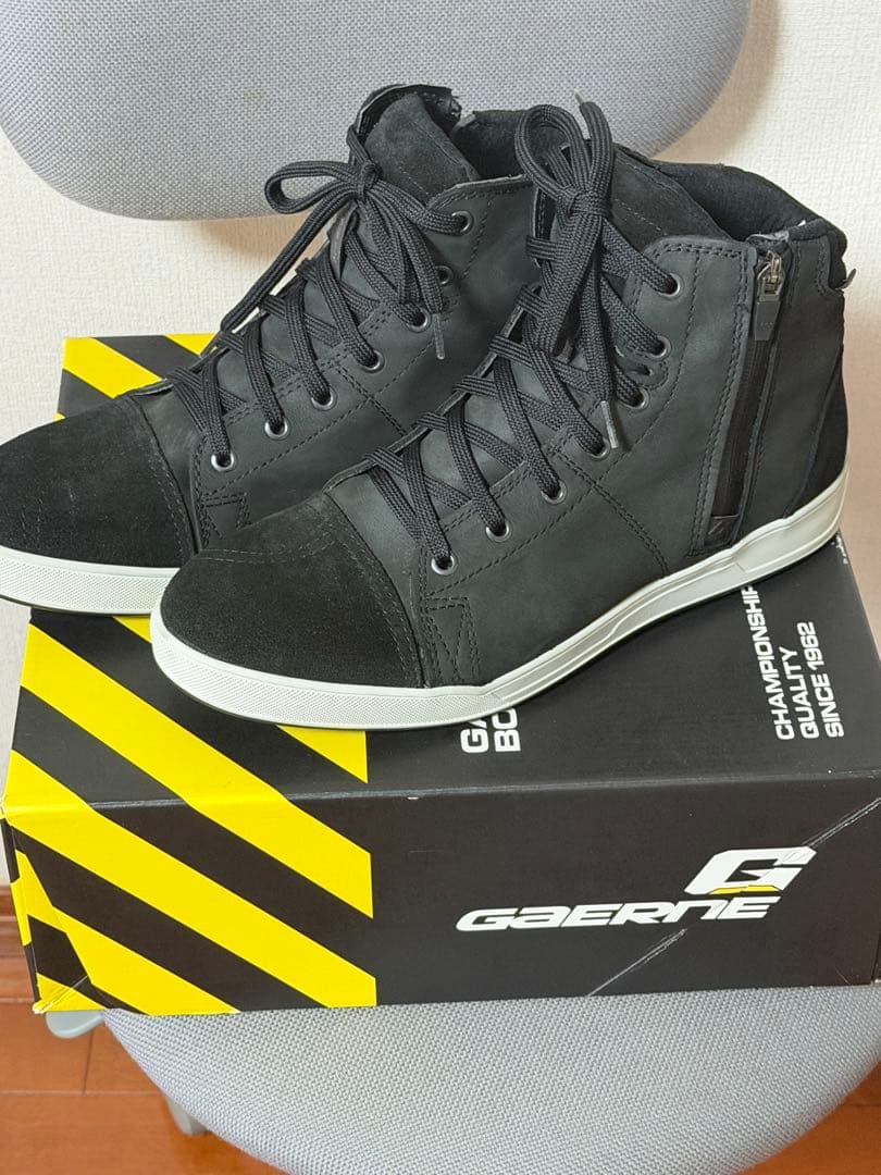 GAERNE(ガエルネ) VOYAGER(ボヤージャー) ブラック27.5cm