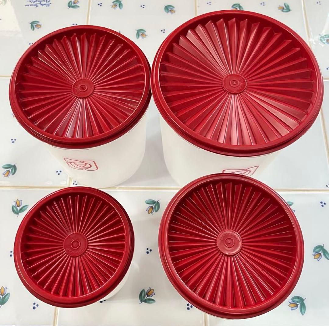 タッパーウェアヴィンテージ　マキシデコレーター昭和レトロ　Tupperware