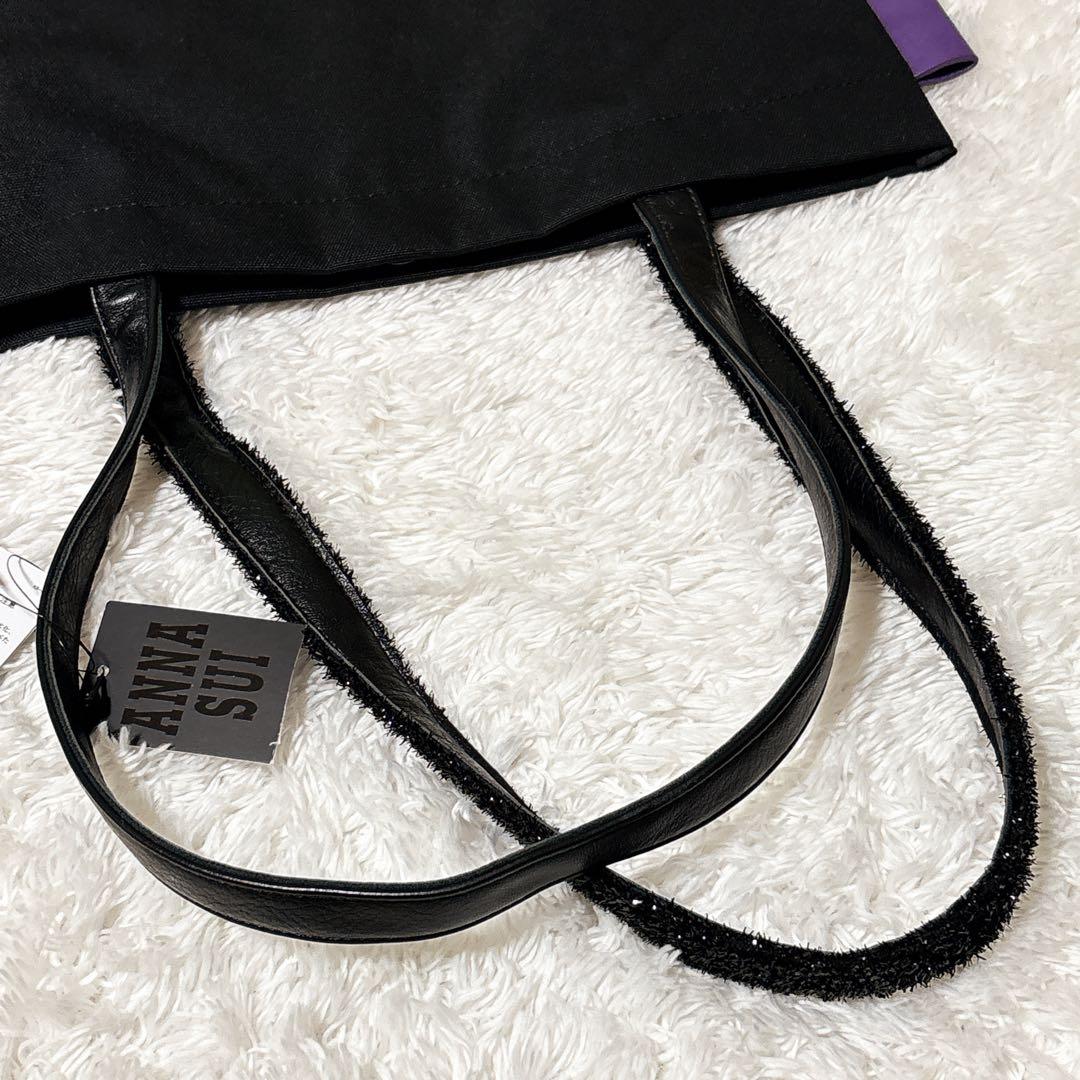 【新品】ANNA SUI アナスイ トートバッグ 猫 モチーフ ブラック