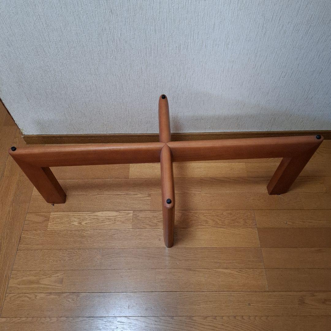 楕円形ガラスセンターテーブル　脚部➁