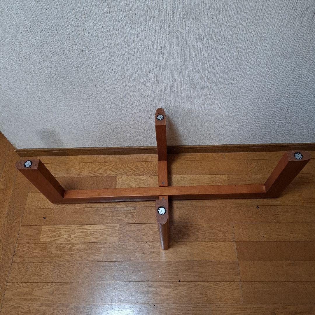 楕円形ガラスセンターテーブル　脚部➁