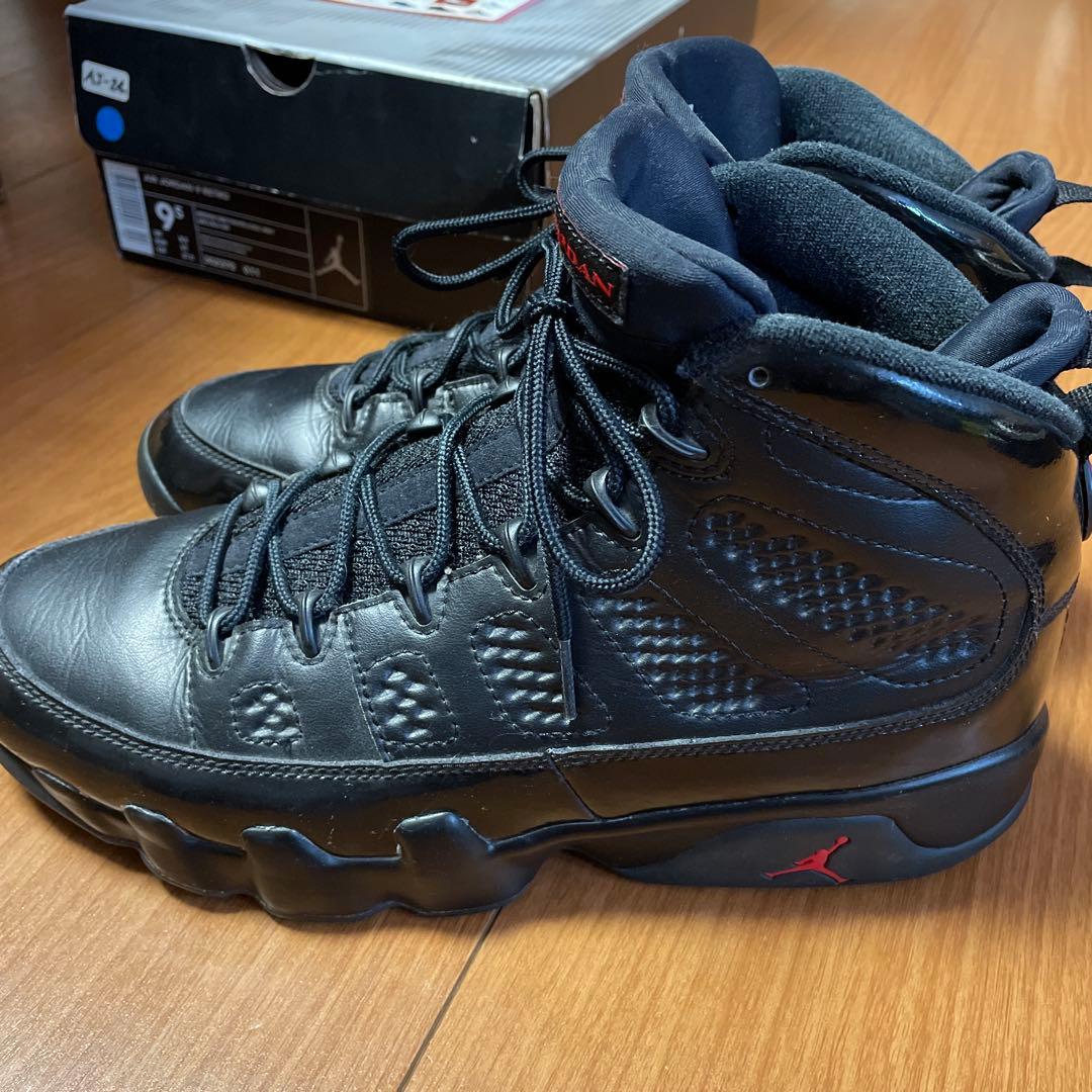 AIR JORDAN 9 RETROブラック
