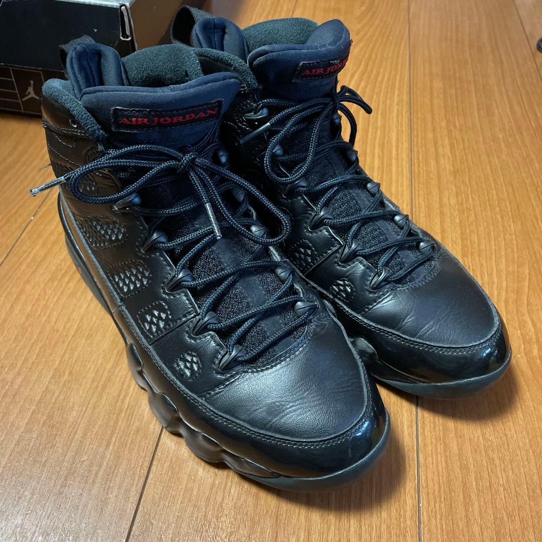 AIR JORDAN 9 RETROブラック