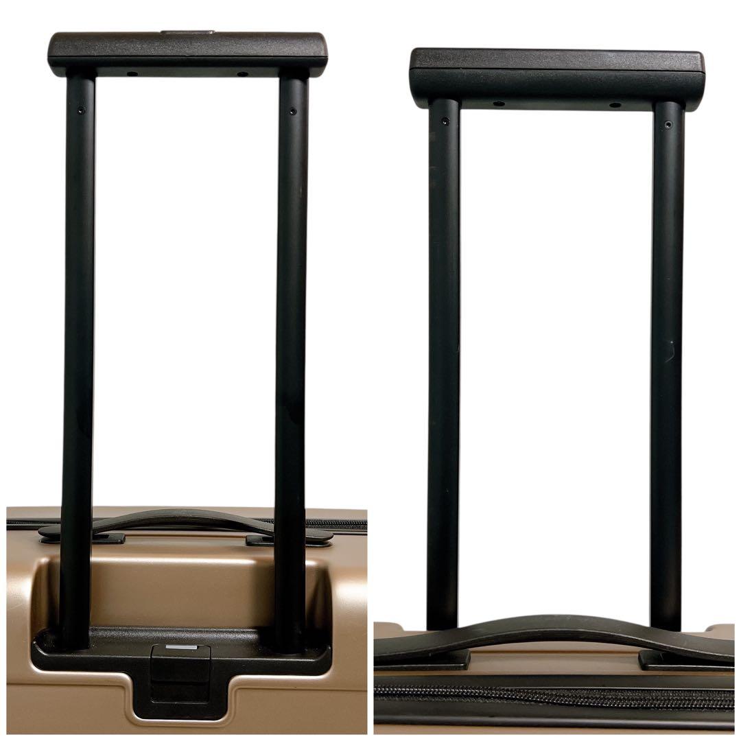 無印良品 MUJI バーを自由に調節できるキャリーケース 75L スーツケース