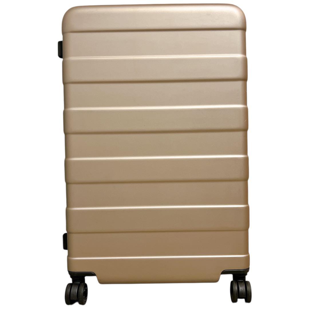 無印良品 MUJI バーを自由に調節できるキャリーケース 75L スーツケース