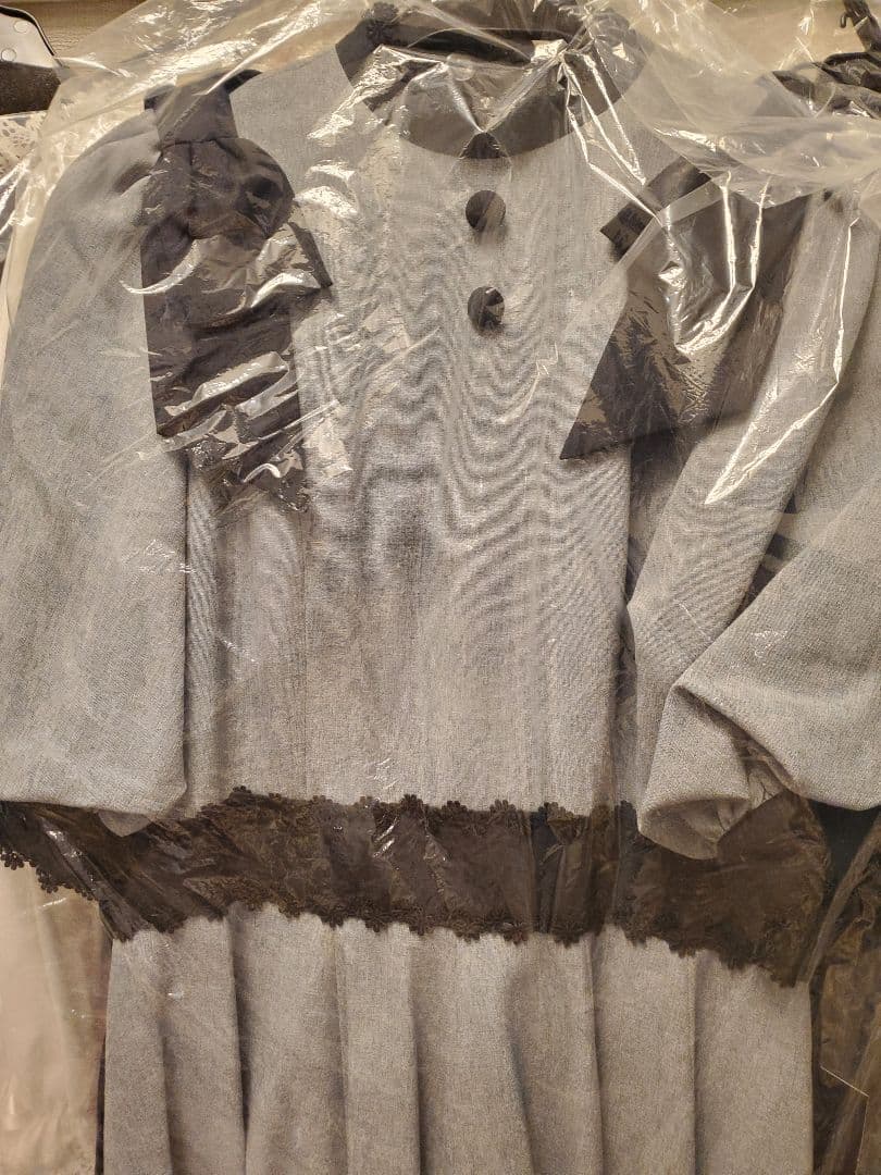 Innocent world Classy Ribbonワンピース ライトグレー