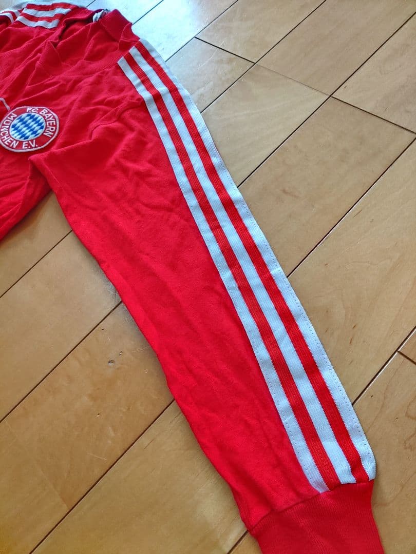 ヴィンテージユニフォームバイエルンミュンヘン長袖No.5アディダス80～90年代