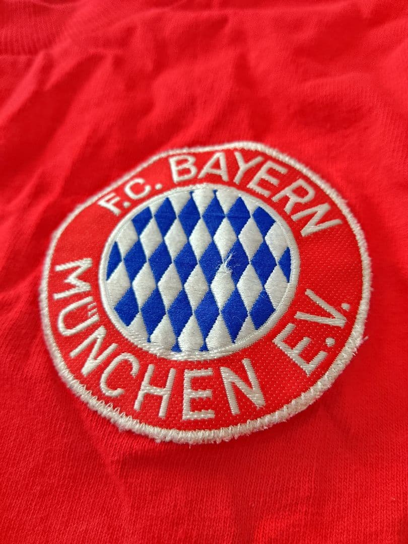 ヴィンテージユニフォームバイエルンミュンヘン長袖No.5アディダス80～90年代