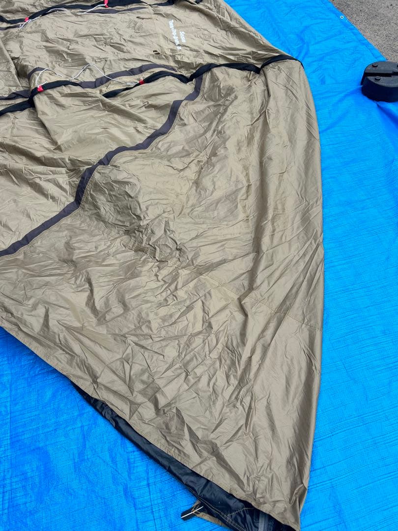 テントファクトリー ブルーウィンド 4シーズン トンネル2ルーム テント