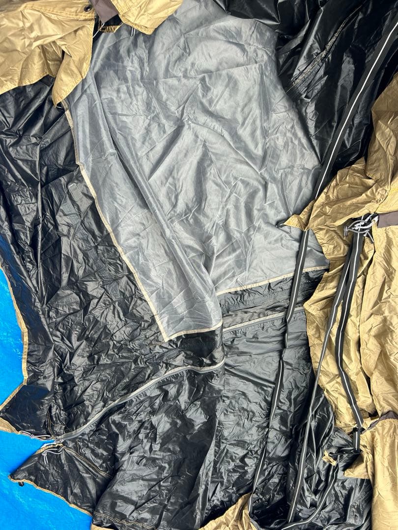 テントファクトリー ブルーウィンド 4シーズン トンネル2ルーム テント