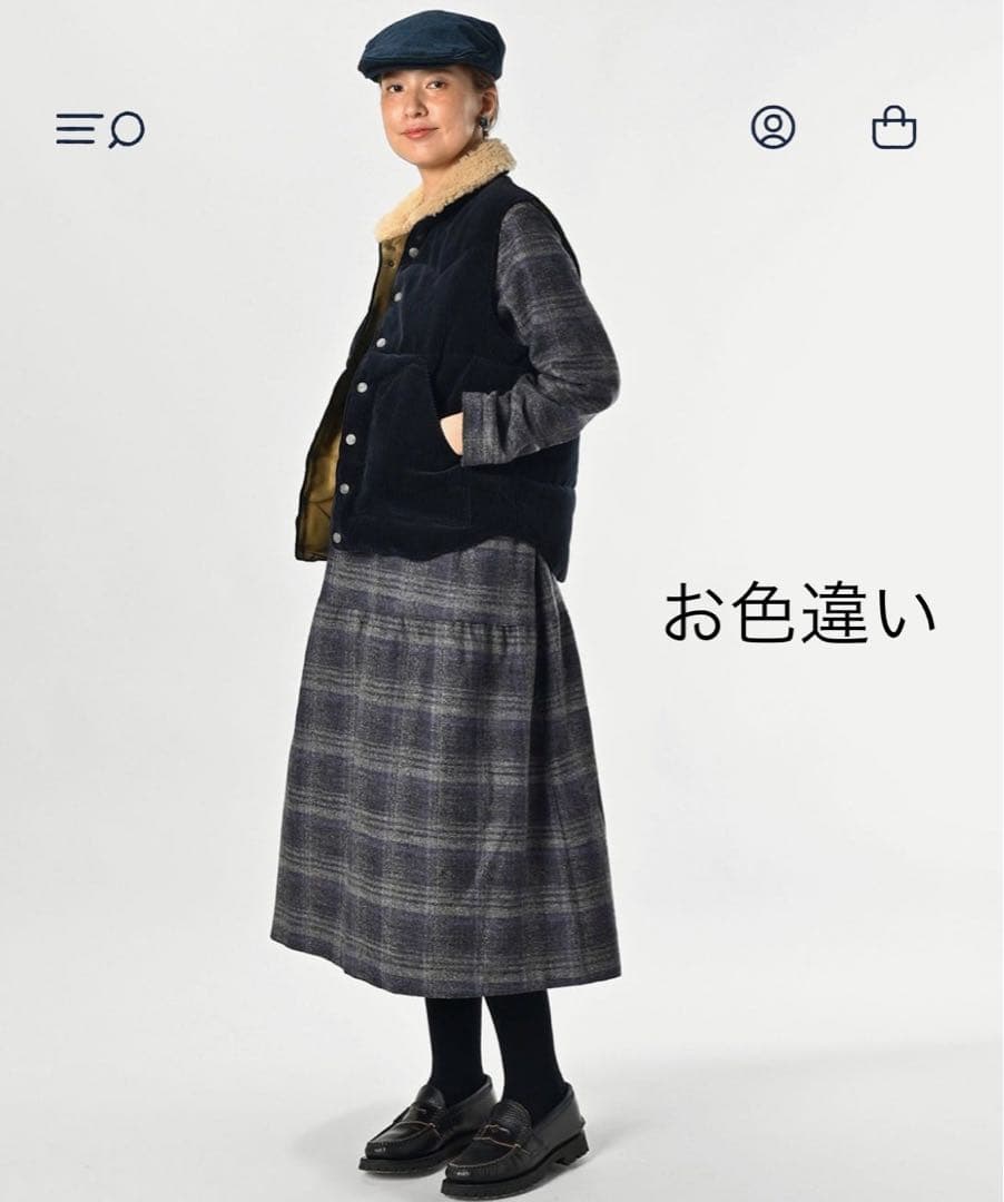 45R セルビッチコーデュロイの908べ スト ¥121,000 羊革