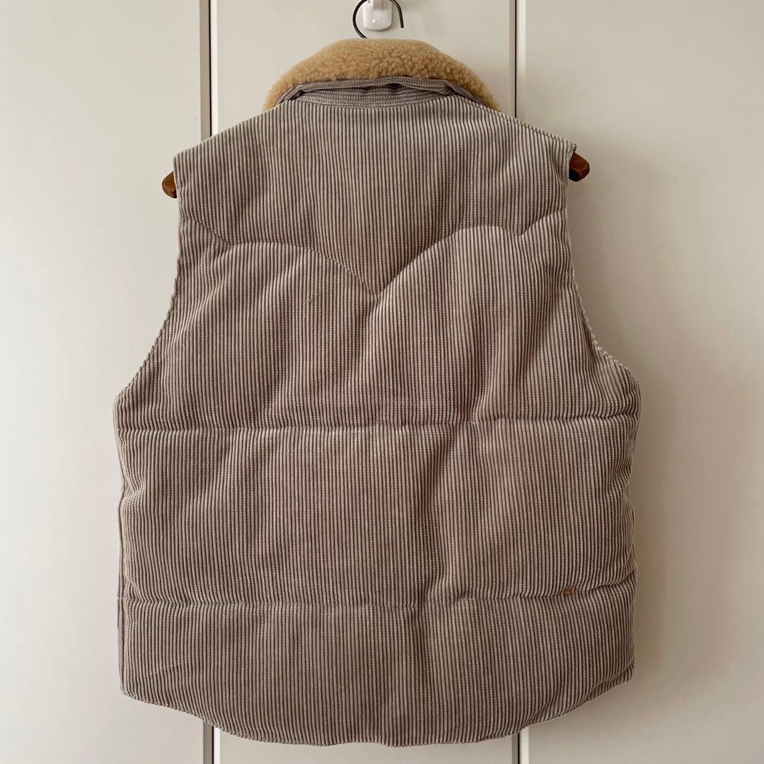 45R セルビッチコーデュロイの908べ スト ¥121,000 羊革