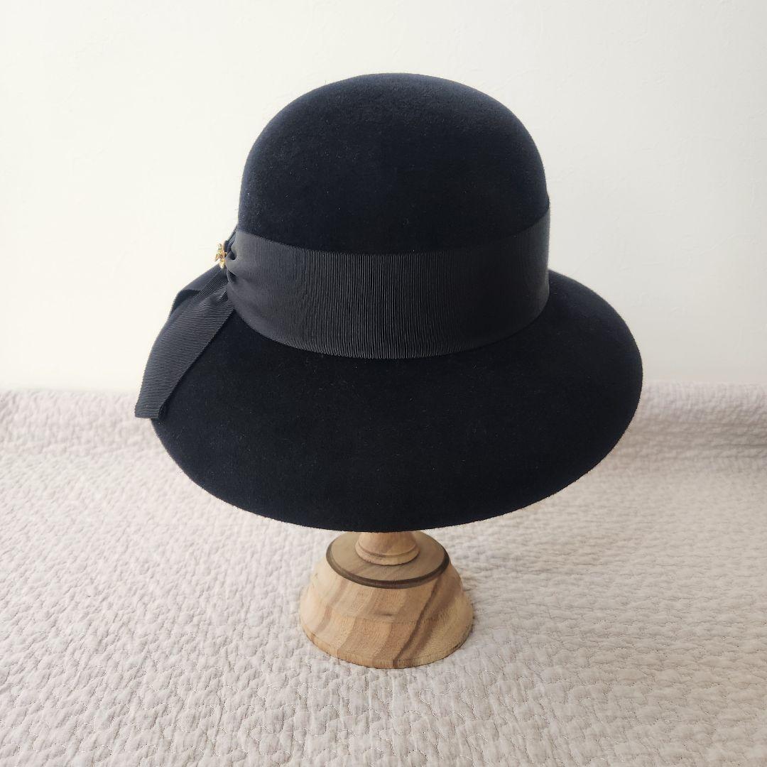 美品★ケイタマルヤマ　ウールハット　　帽子　ハット　マキシン　コラボ
