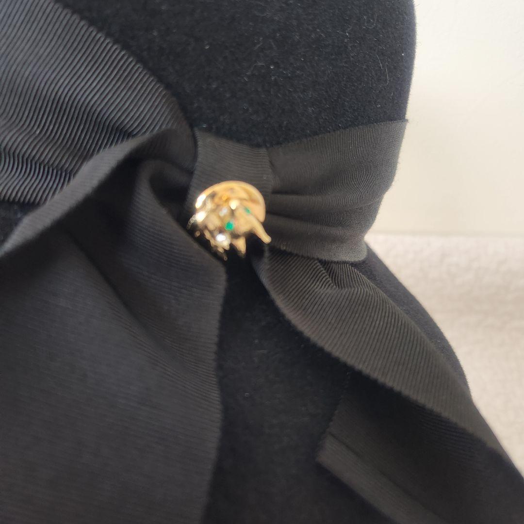 美品★ケイタマルヤマ　ウールハット　　帽子　ハット　マキシン　コラボ