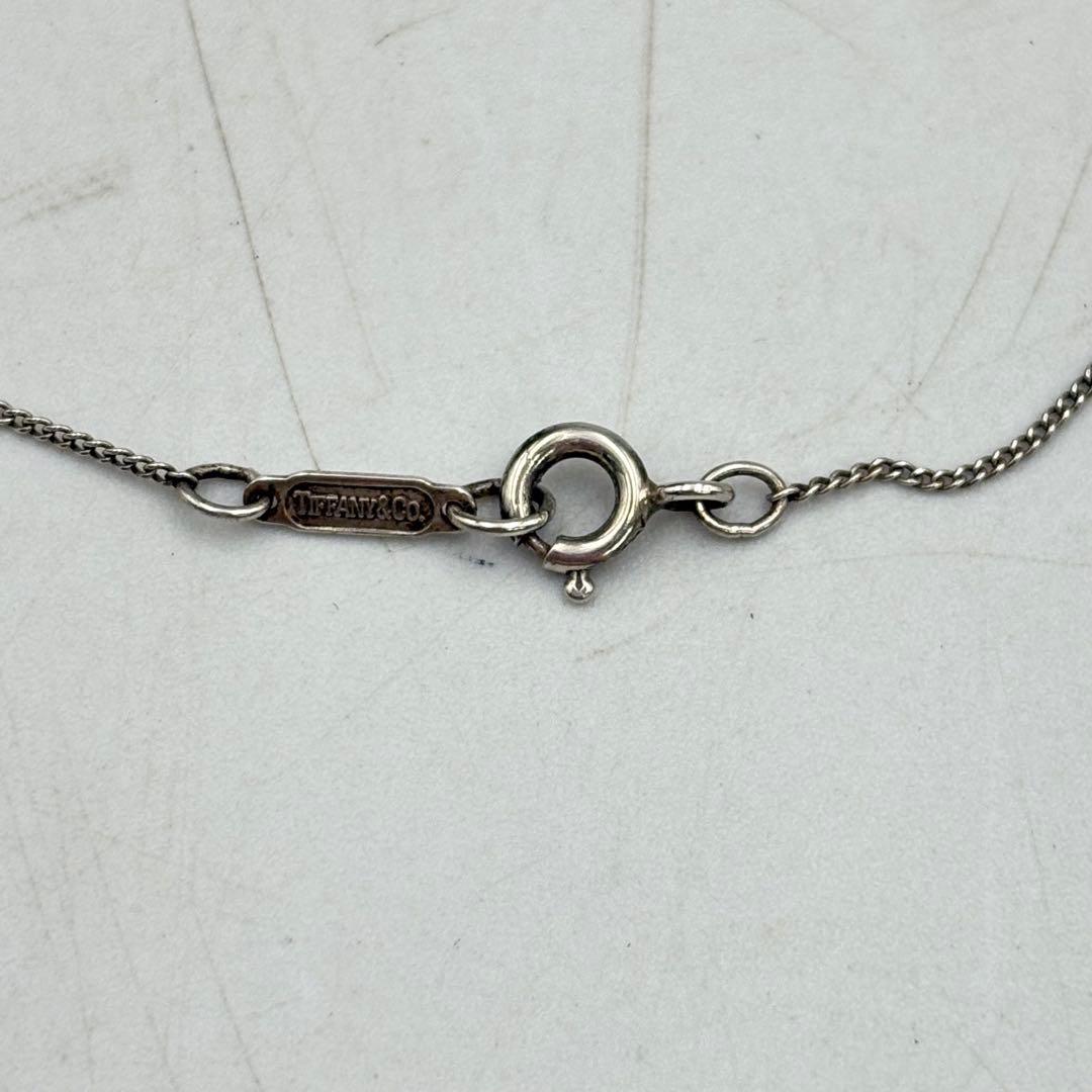 ティファニー ハートリボンネックレス 925 K18 1019-S7112s